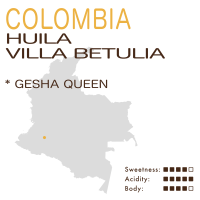Colombia – Huila – Villa Betulia (Natural) – Geisha Queen