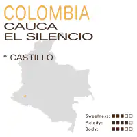 Colombia – Cauca – El Silencio (Semi-Washed)