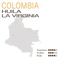 Colombia – Huila La Virginia (Washed Carbonic Maceration 200hrs)