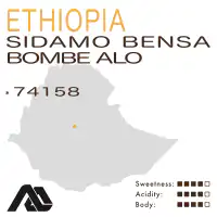 Ethiopia – Sidamo Bombe ALO (Honey) – 74158